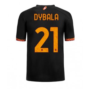 Maillot de foot AS Roma Paulo Dybala #21 Troisième 2023-24 Manches Courte